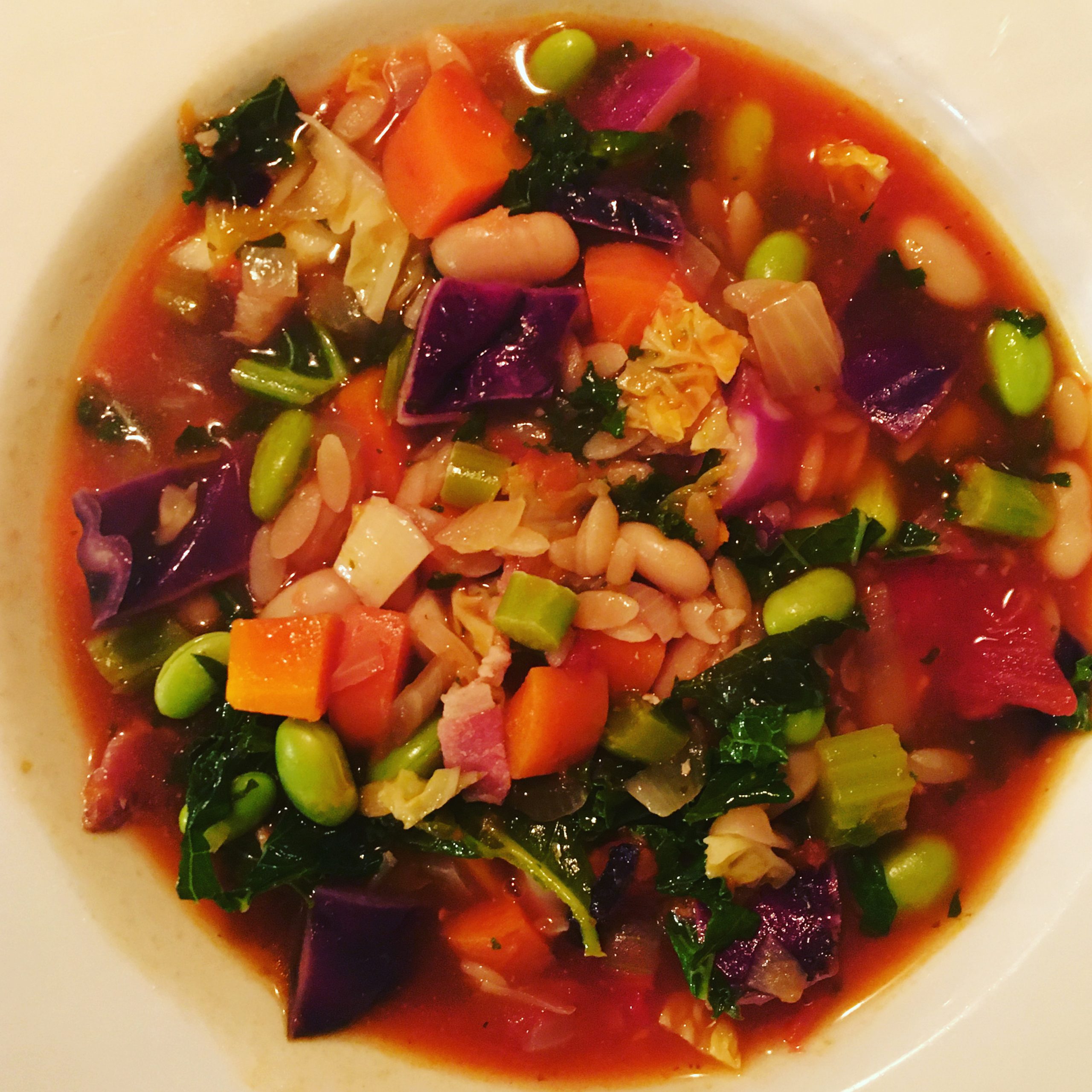Minestrone Soup - Kai tōtika - Straight-up Nutrition